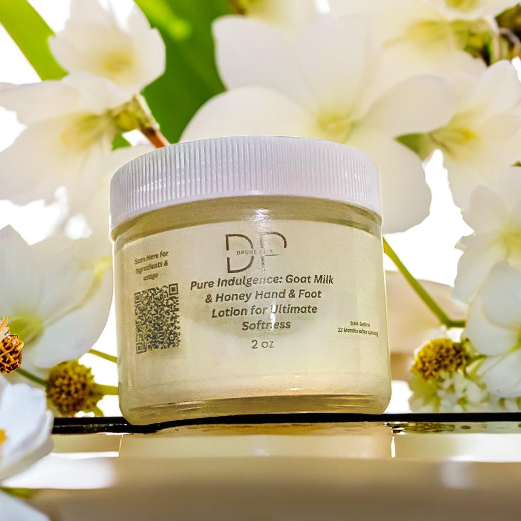 Pure Indulgence: Goat Milk & Honey anti aging Hand & Foot Lotion