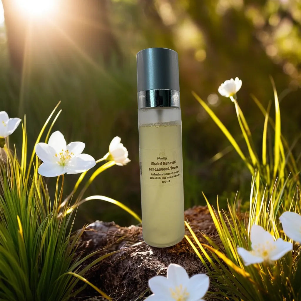 Shakti Renewal Toner sandalwood-toner and restores balance— awakening your skin’s natural radiance with every spritz 100 ml