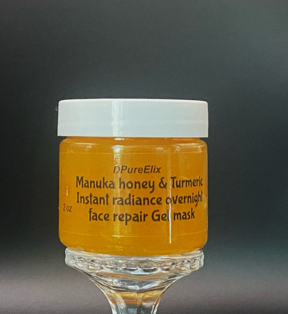 Manuka honey Instant radiance overnight face Gel mask