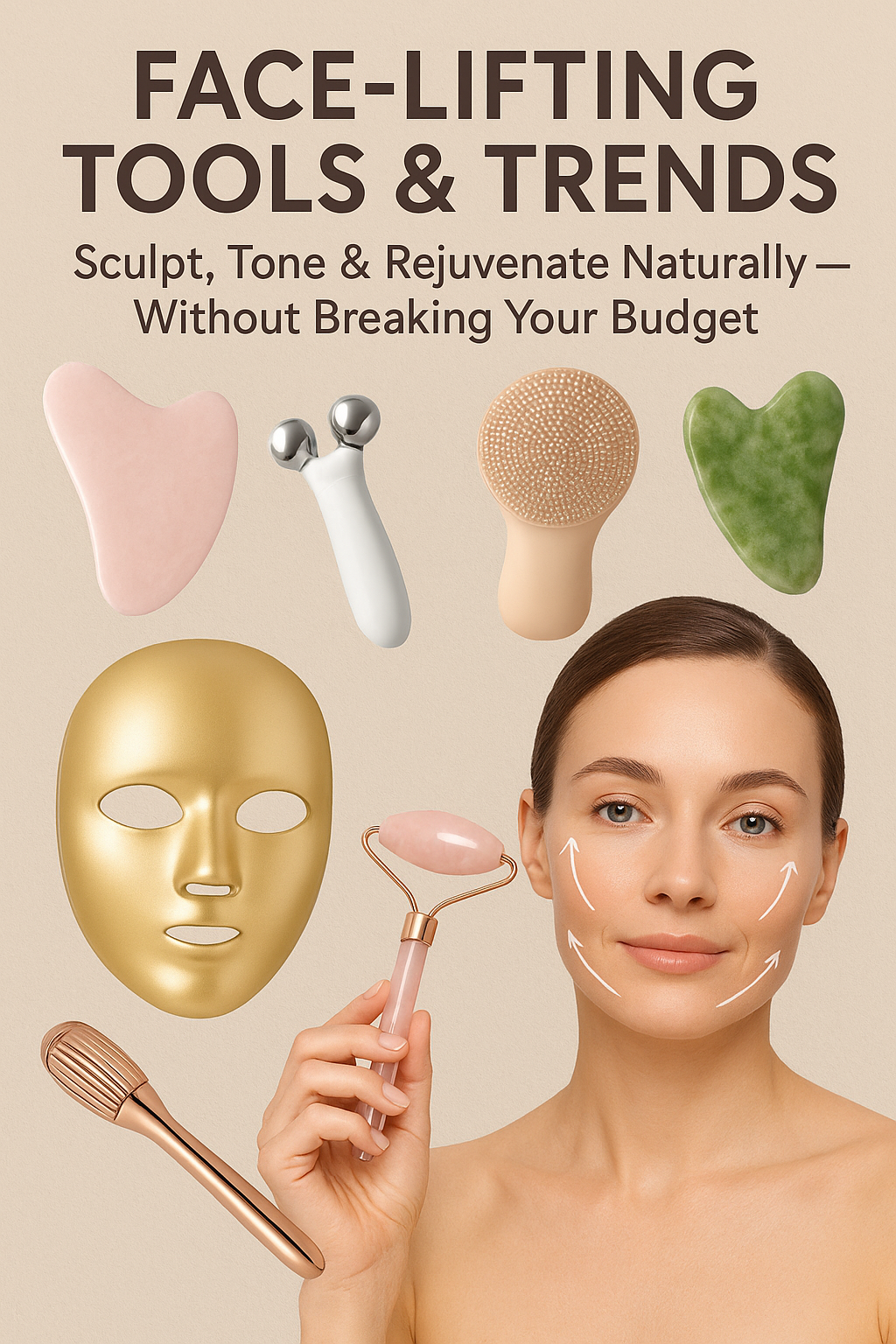 Face-Lifting Tools &amp; Trends: Sculpt, Tone &amp; Rejuvenate Naturally — Without Breaking Your Budget