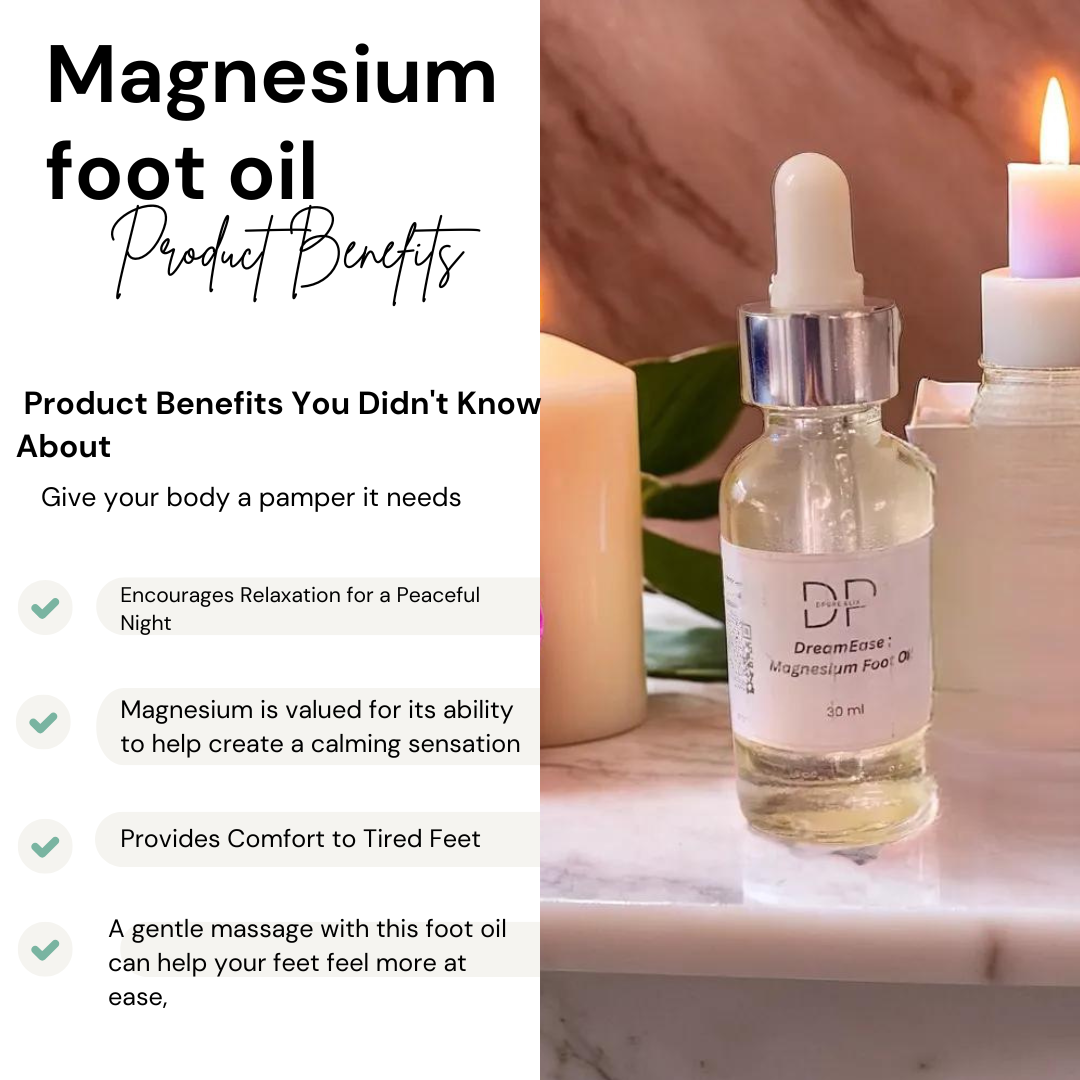 DreamEase :Relaxing Magnesium Foot Oil for Stress Relief-post workout relief