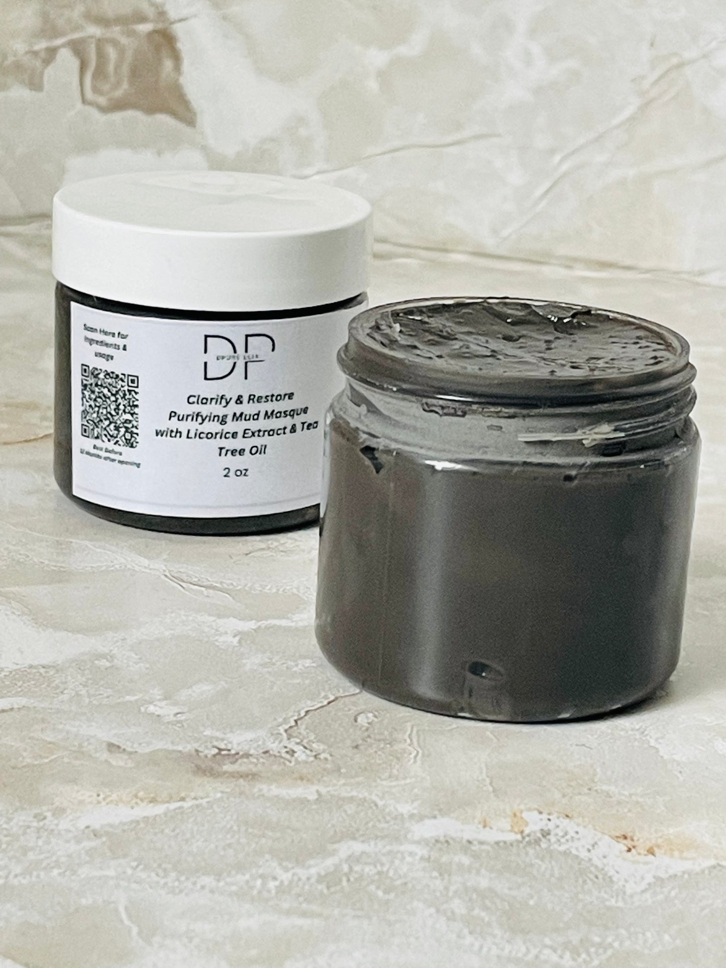 Clarify & Restore: Purifying Mud Masque with Licorice Extract & Tea Tree Oil