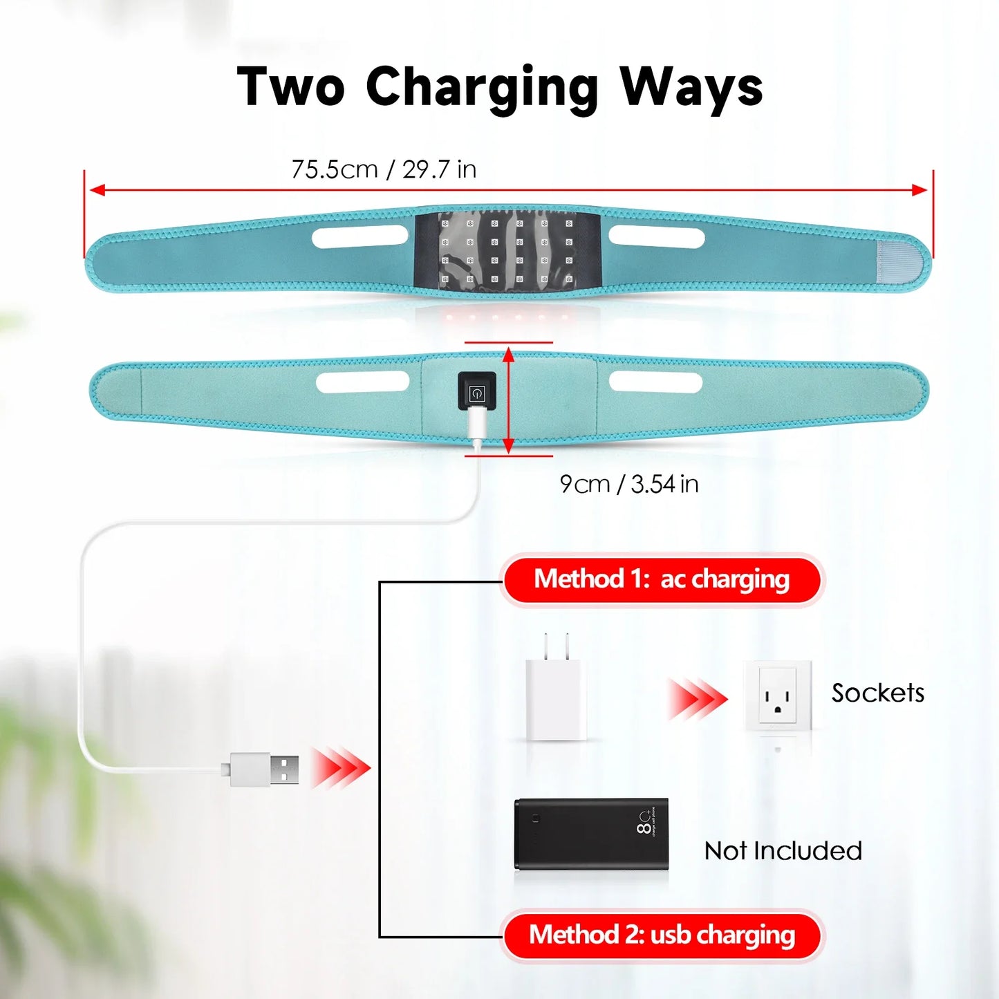 DPureElix Red + Near-Infrared Skin Firming Therapy Device