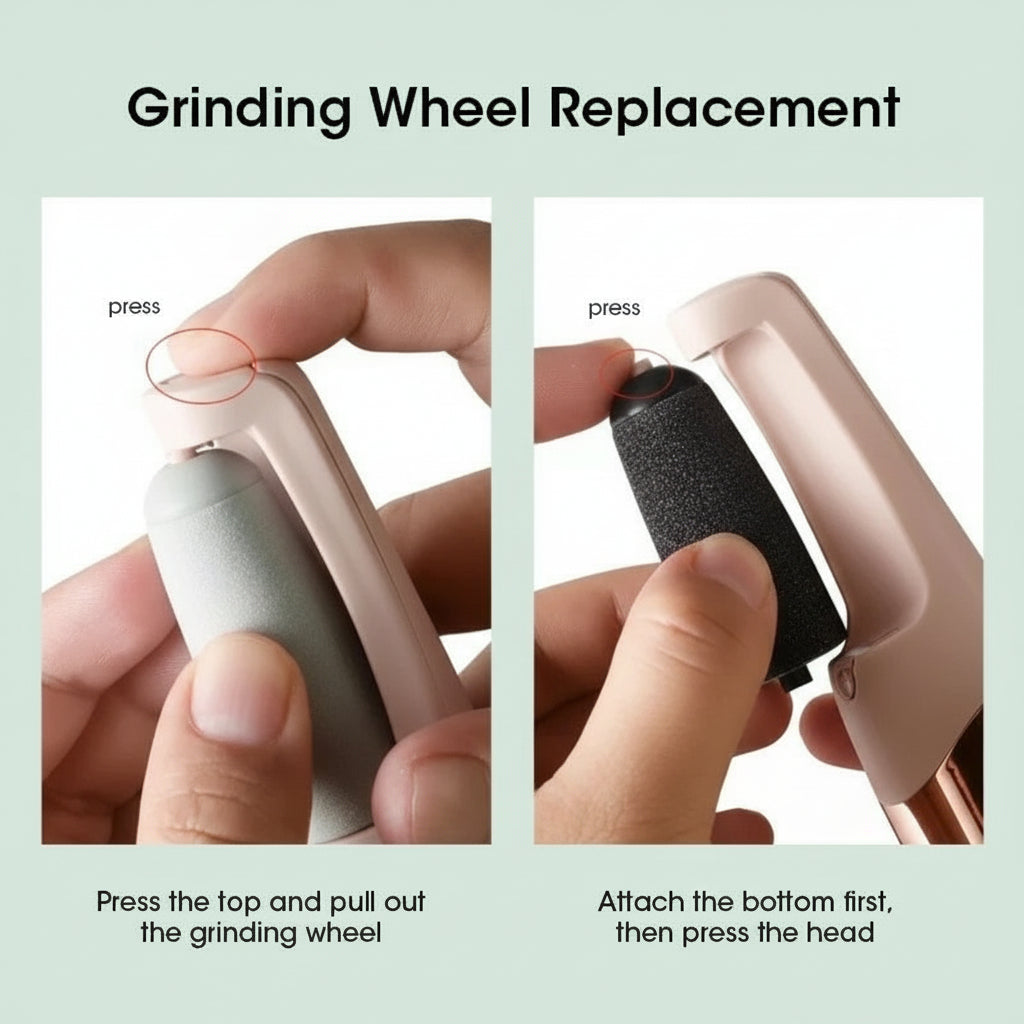 Electric Foot Callus Remover – Rechargeable Automatic Pedicure Grinder for Smooth, Soft, Healthy Feet