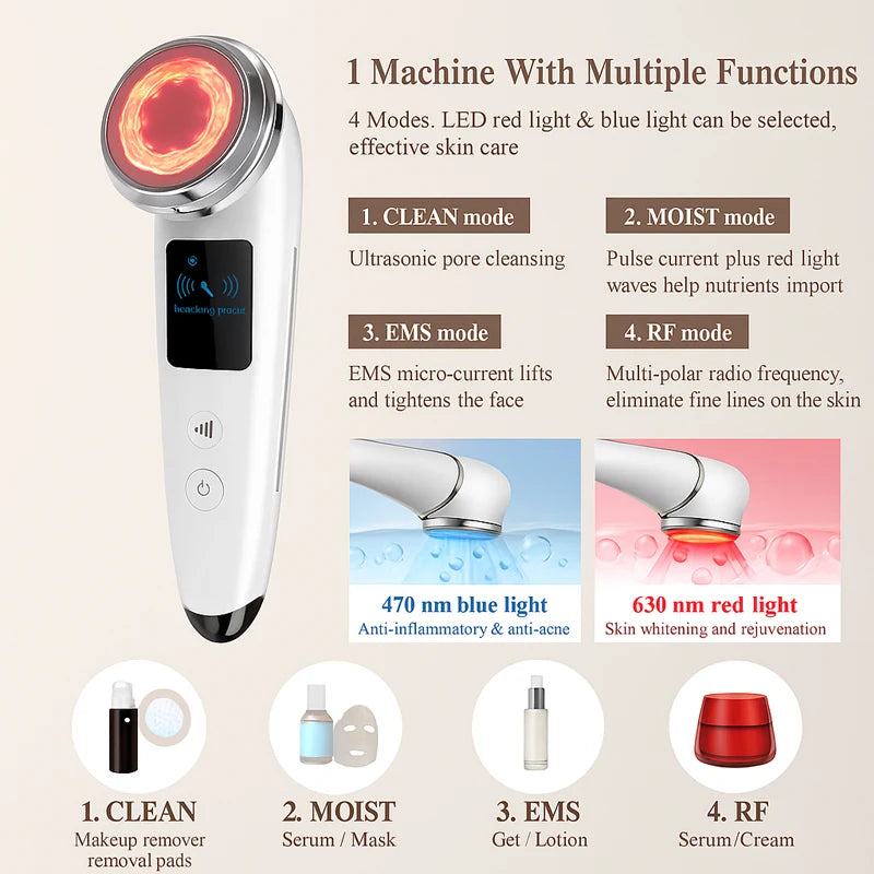 Intelligent Facial Cleansing & Tightening Device