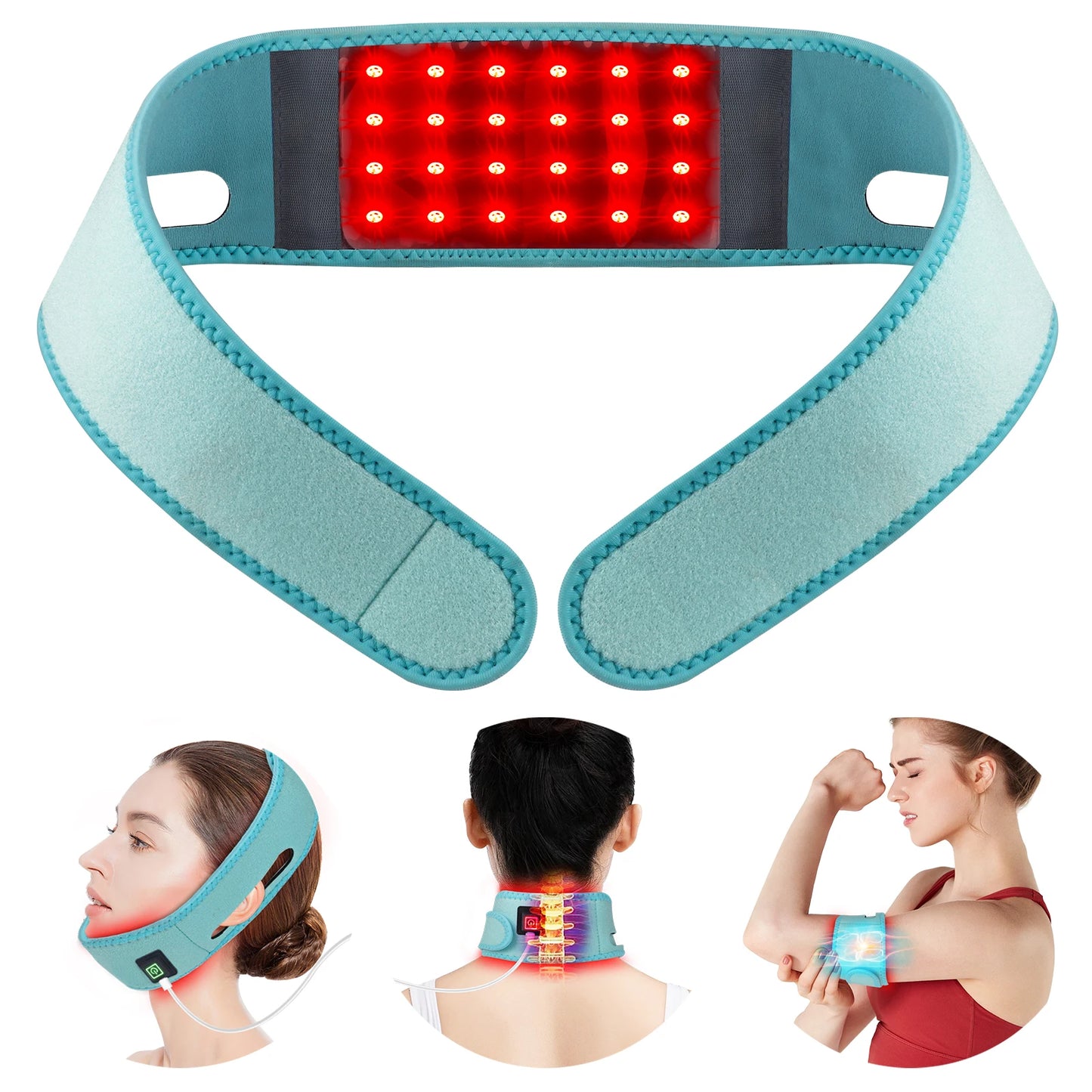 DPureElix Red + Near-Infrared Skin Firming Therapy Device