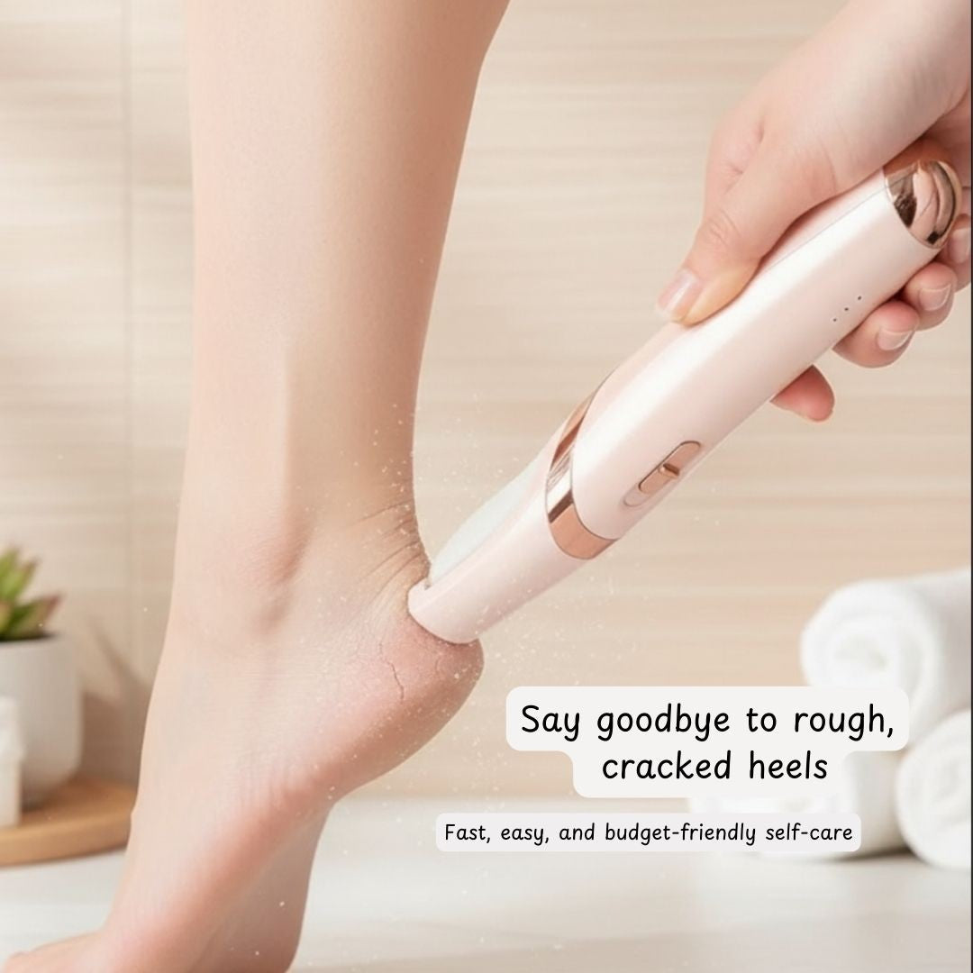 Electric Foot Callus Remover – Rechargeable Automatic Pedicure Grinder for Smooth, Soft, Healthy Feet