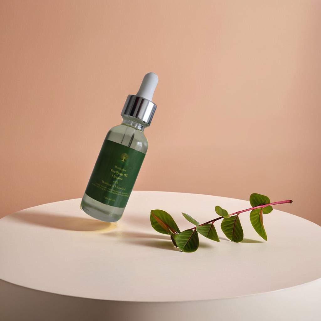 Moringlow :Nourishing Oil cleanser with superfood Moringa & vitamin E
