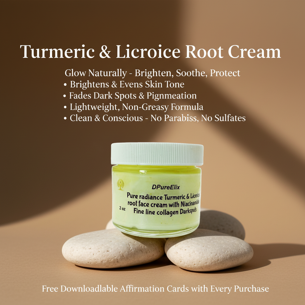 Pure Radiance cream : Advanced hydration and skin rejuvenation for glowing skin with Niacinamide ,wild turmericand Licorice Root- 2 oz